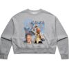 AS Colour Womens Oversized Crew Thumbnail