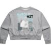 AS Colour Womens Oversized Crew Thumbnail